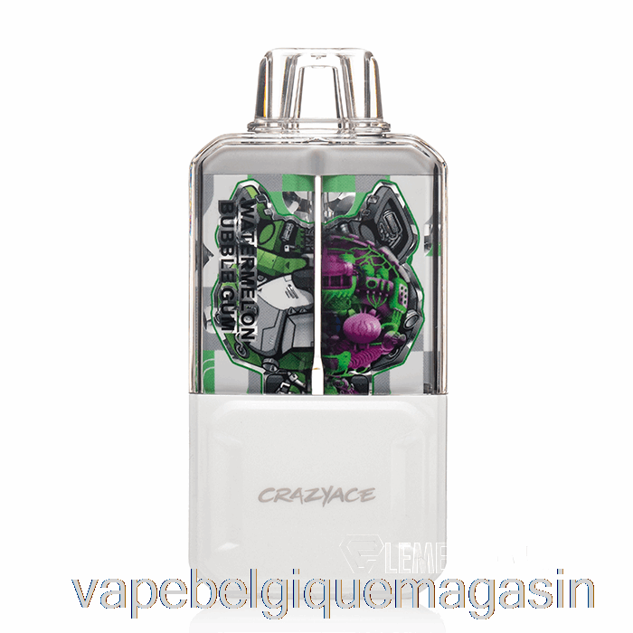 Vape Juice Crazyace B15000 Chewing-gum Jetable à La Pastèque